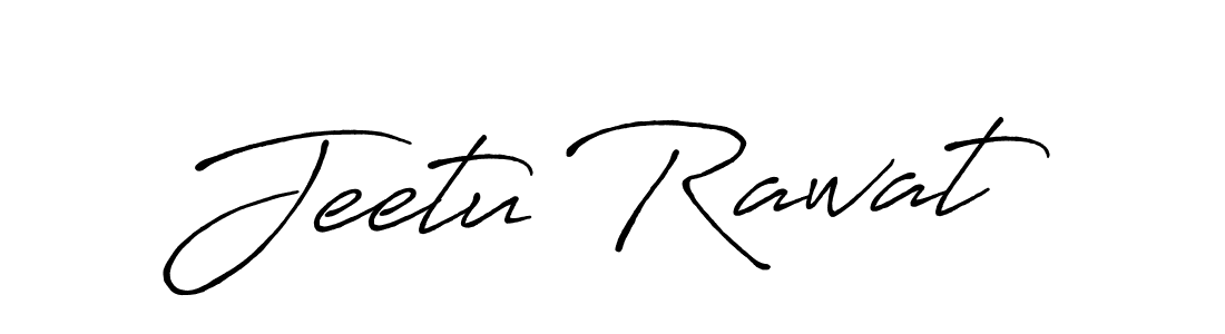 Jeetu Rawat stylish signature style. Best Handwritten Sign (Antro_Vectra_Bolder) for my name. Handwritten Signature Collection Ideas for my name Jeetu Rawat. Jeetu Rawat signature style 7 images and pictures png