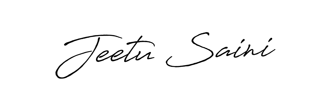 Once you've used our free online signature maker to create your best signature Antro_Vectra_Bolder style, it's time to enjoy all of the benefits that Jeetu Saini name signing documents. Jeetu Saini signature style 7 images and pictures png