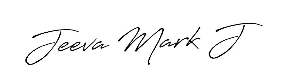 if you are searching for the best signature style for your name Jeeva Mark J. so please give up your signature search. here we have designed multiple signature styles  using Antro_Vectra_Bolder. Jeeva Mark J signature style 7 images and pictures png