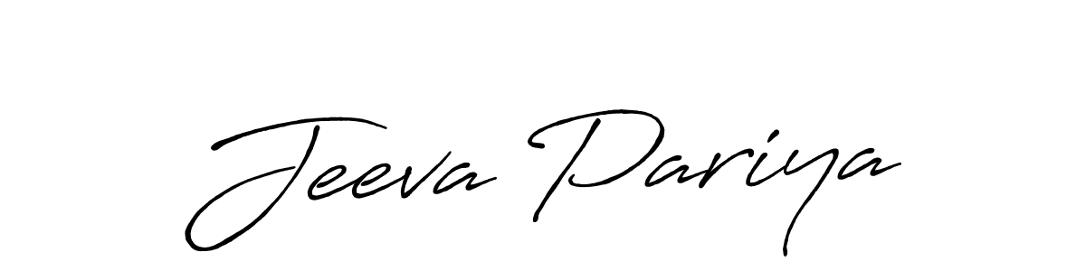 How to Draw Jeeva Pariya signature style? Antro_Vectra_Bolder is a latest design signature styles for name Jeeva Pariya. Jeeva Pariya signature style 7 images and pictures png