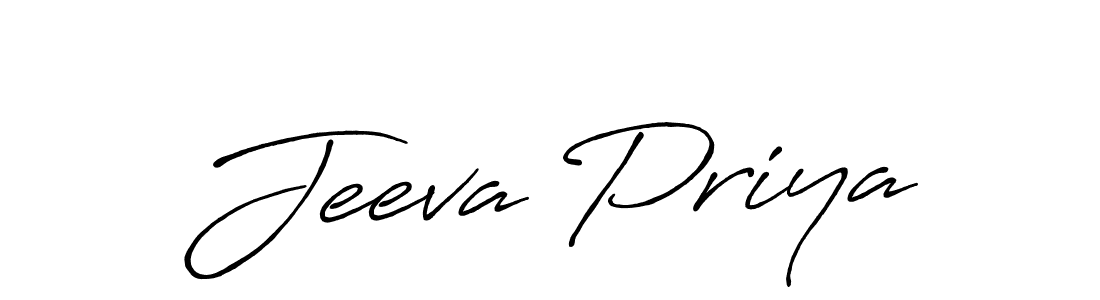 Similarly Antro_Vectra_Bolder is the best handwritten signature design. Signature creator online .You can use it as an online autograph creator for name Jeeva Priya. Jeeva Priya signature style 7 images and pictures png