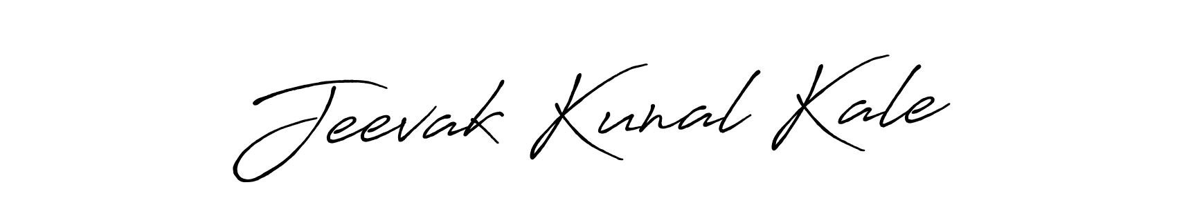 It looks lik you need a new signature style for name Jeevak Kunal Kale. Design unique handwritten (Antro_Vectra_Bolder) signature with our free signature maker in just a few clicks. Jeevak Kunal Kale signature style 7 images and pictures png