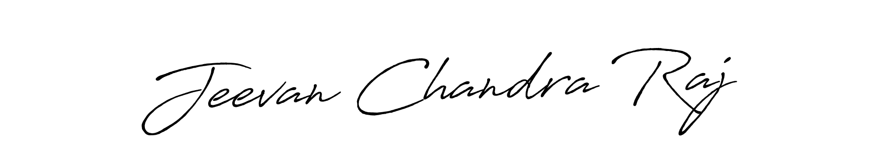 Jeevan Chandra Raj stylish signature style. Best Handwritten Sign (Antro_Vectra_Bolder) for my name. Handwritten Signature Collection Ideas for my name Jeevan Chandra Raj. Jeevan Chandra Raj signature style 7 images and pictures png