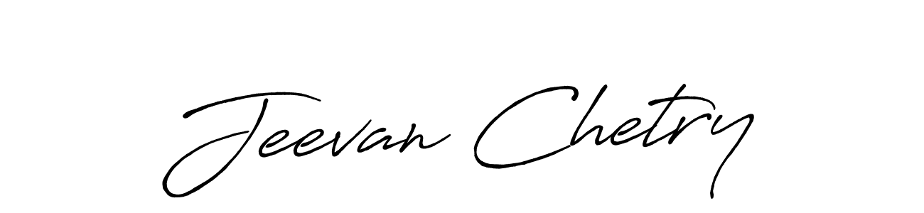 Use a signature maker to create a handwritten signature online. With this signature software, you can design (Antro_Vectra_Bolder) your own signature for name Jeevan Chetry. Jeevan Chetry signature style 7 images and pictures png