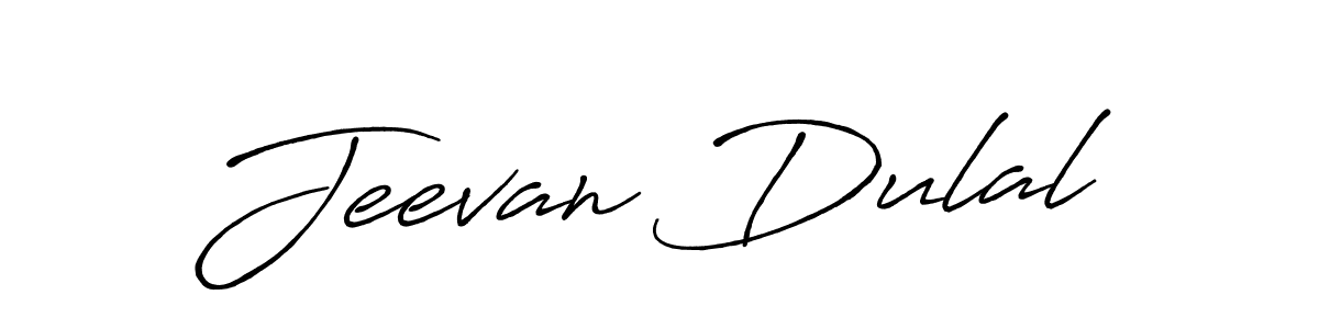 Create a beautiful signature design for name Jeevan Dulal. With this signature (Antro_Vectra_Bolder) fonts, you can make a handwritten signature for free. Jeevan Dulal signature style 7 images and pictures png