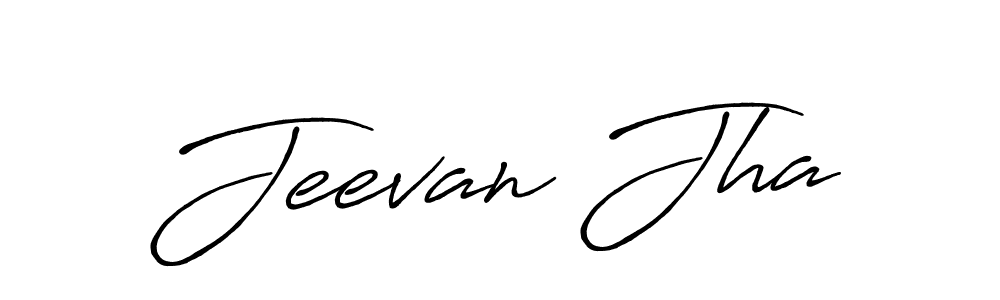 Once you've used our free online signature maker to create your best signature Antro_Vectra_Bolder style, it's time to enjoy all of the benefits that Jeevan Jha name signing documents. Jeevan Jha signature style 7 images and pictures png