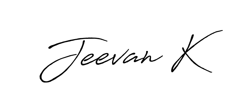 Best and Professional Signature Style for Jeevan K. Antro_Vectra_Bolder Best Signature Style Collection. Jeevan K signature style 7 images and pictures png