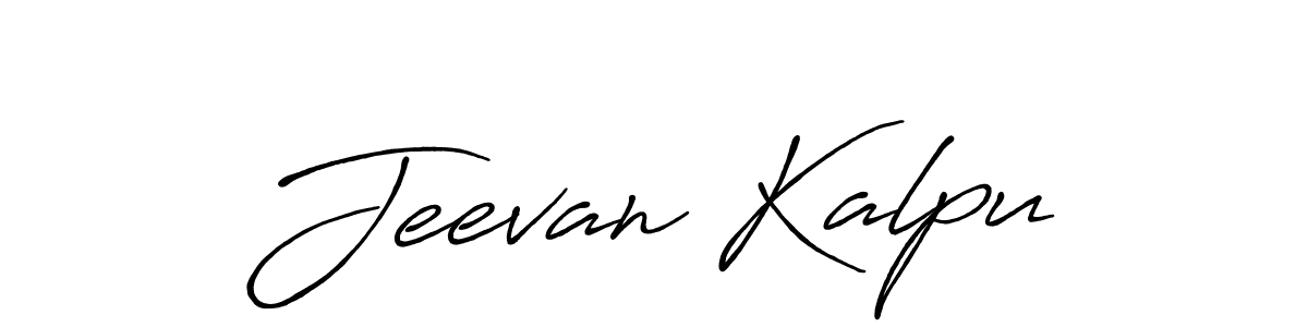 How to Draw Jeevan Kalpu signature style? Antro_Vectra_Bolder is a latest design signature styles for name Jeevan Kalpu. Jeevan Kalpu signature style 7 images and pictures png