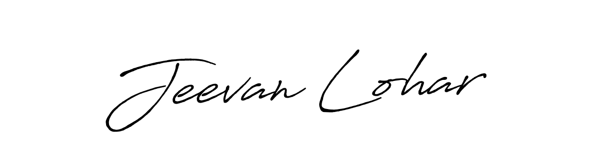 The best way (Antro_Vectra_Bolder) to make a short signature is to pick only two or three words in your name. The name Jeevan Lohar include a total of six letters. For converting this name. Jeevan Lohar signature style 7 images and pictures png