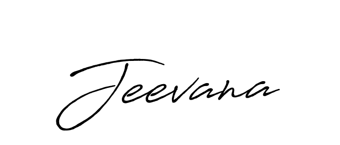 Design your own signature with our free online signature maker. With this signature software, you can create a handwritten (Antro_Vectra_Bolder) signature for name Jeevana. Jeevana signature style 7 images and pictures png