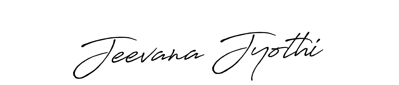 Design your own signature with our free online signature maker. With this signature software, you can create a handwritten (Antro_Vectra_Bolder) signature for name Jeevana Jyothi. Jeevana Jyothi signature style 7 images and pictures png