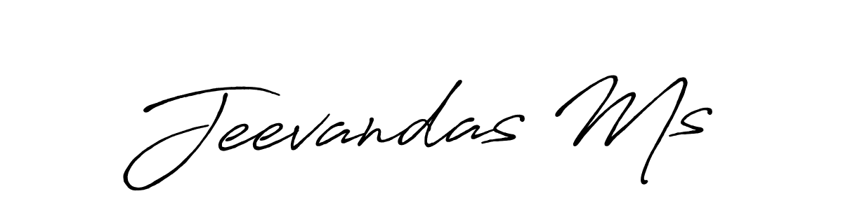 Jeevandas Ms stylish signature style. Best Handwritten Sign (Antro_Vectra_Bolder) for my name. Handwritten Signature Collection Ideas for my name Jeevandas Ms. Jeevandas Ms signature style 7 images and pictures png