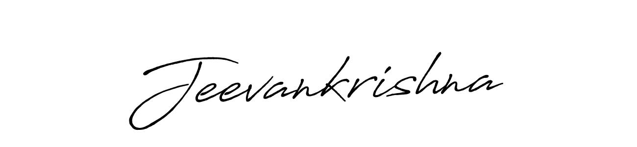 It looks lik you need a new signature style for name Jeevankrishna. Design unique handwritten (Antro_Vectra_Bolder) signature with our free signature maker in just a few clicks. Jeevankrishna signature style 7 images and pictures png