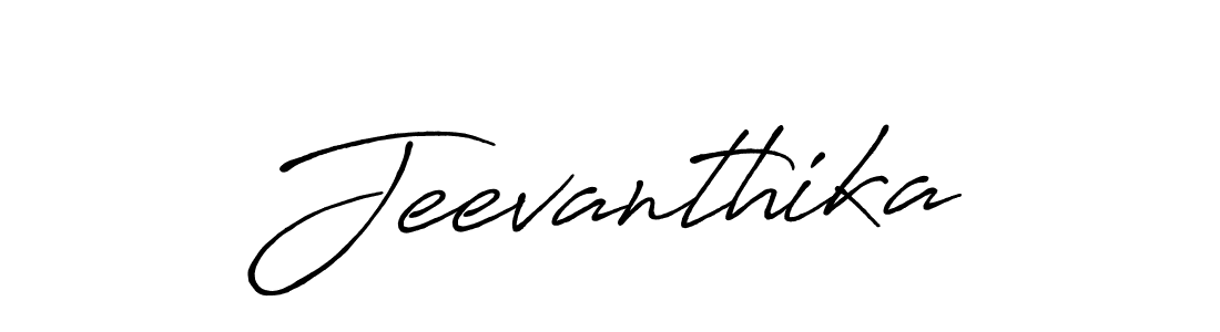 You should practise on your own different ways (Antro_Vectra_Bolder) to write your name (Jeevanthika) in signature. don't let someone else do it for you. Jeevanthika signature style 7 images and pictures png