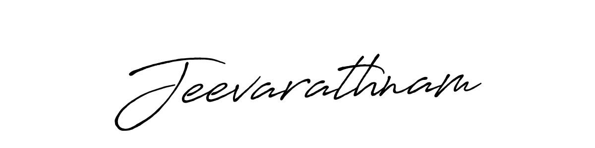 Design your own signature with our free online signature maker. With this signature software, you can create a handwritten (Antro_Vectra_Bolder) signature for name Jeevarathnam. Jeevarathnam signature style 7 images and pictures png