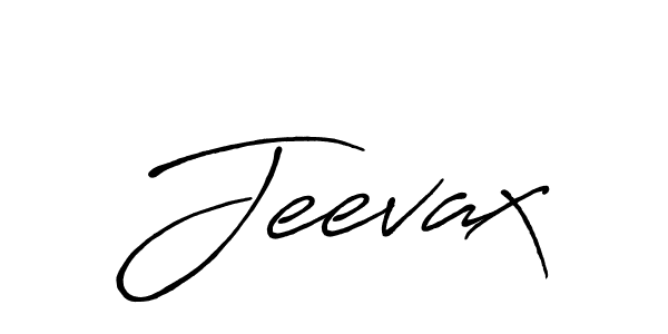 It looks lik you need a new signature style for name Jeevax. Design unique handwritten (Antro_Vectra_Bolder) signature with our free signature maker in just a few clicks. Jeevax signature style 7 images and pictures png