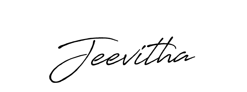 How to Draw Jeevitha signature style? Antro_Vectra_Bolder is a latest design signature styles for name Jeevitha. Jeevitha signature style 7 images and pictures png