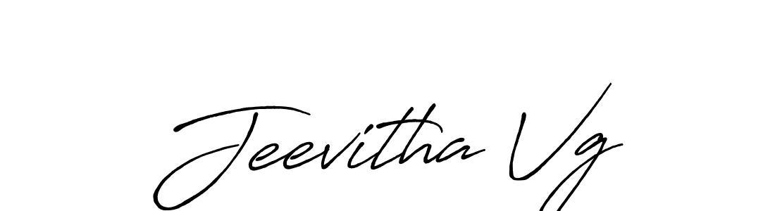 It looks lik you need a new signature style for name Jeevitha Vg. Design unique handwritten (Antro_Vectra_Bolder) signature with our free signature maker in just a few clicks. Jeevitha Vg signature style 7 images and pictures png
