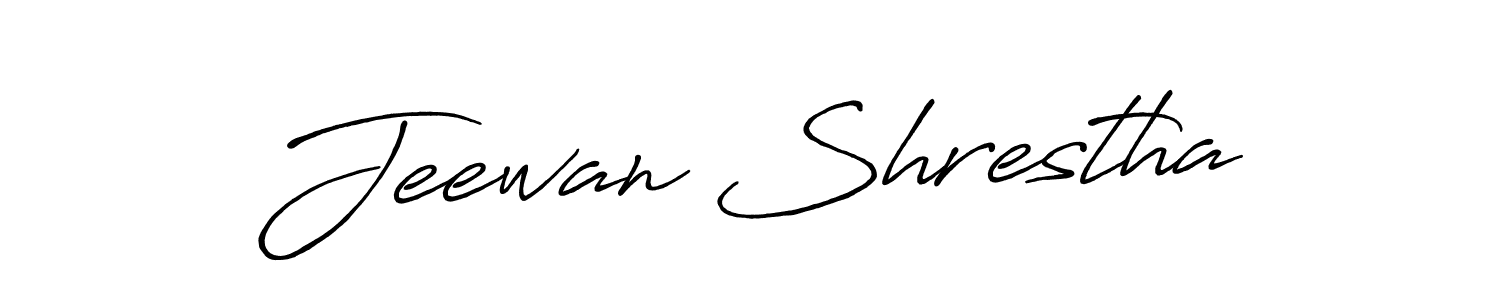 The best way (Antro_Vectra_Bolder) to make a short signature is to pick only two or three words in your name. The name Jeewan Shrestha include a total of six letters. For converting this name. Jeewan Shrestha signature style 7 images and pictures png