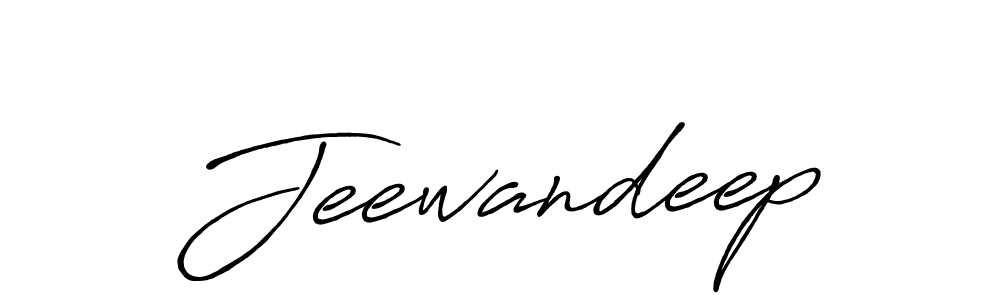 Jeewandeep stylish signature style. Best Handwritten Sign (Antro_Vectra_Bolder) for my name. Handwritten Signature Collection Ideas for my name Jeewandeep. Jeewandeep signature style 7 images and pictures png