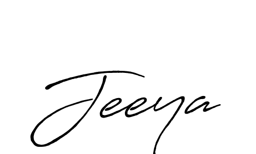 Also we have Jeeya name is the best signature style. Create professional handwritten signature collection using Antro_Vectra_Bolder autograph style. Jeeya signature style 7 images and pictures png