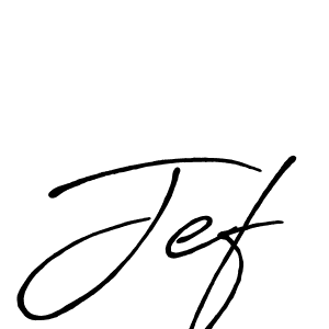 How to make Jef name signature. Use Antro_Vectra_Bolder style for creating short signs online. This is the latest handwritten sign. Jef signature style 7 images and pictures png