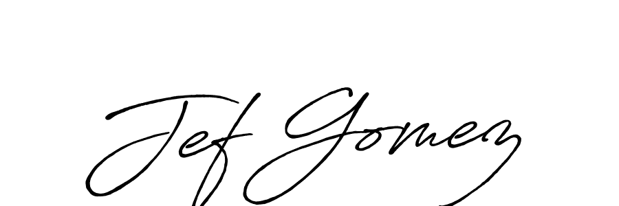 How to Draw Jef Gomez signature style? Antro_Vectra_Bolder is a latest design signature styles for name Jef Gomez. Jef Gomez signature style 7 images and pictures png