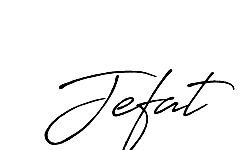 if you are searching for the best signature style for your name Jefat. so please give up your signature search. here we have designed multiple signature styles  using Antro_Vectra_Bolder. Jefat signature style 7 images and pictures png