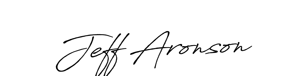 How to make Jeff Aronson signature? Antro_Vectra_Bolder is a professional autograph style. Create handwritten signature for Jeff Aronson name. Jeff Aronson signature style 7 images and pictures png