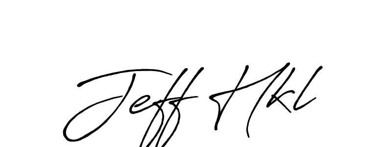 Jeff Hkl stylish signature style. Best Handwritten Sign (Antro_Vectra_Bolder) for my name. Handwritten Signature Collection Ideas for my name Jeff Hkl. Jeff Hkl signature style 7 images and pictures png