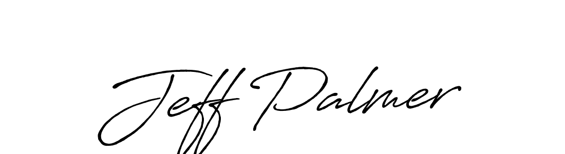 Create a beautiful signature design for name Jeff Palmer. With this signature (Antro_Vectra_Bolder) fonts, you can make a handwritten signature for free. Jeff Palmer signature style 7 images and pictures png