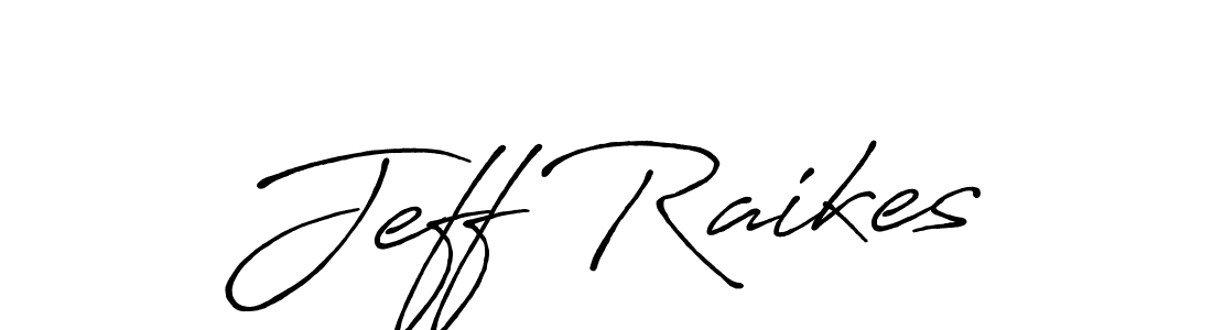 The best way (Antro_Vectra_Bolder) to make a short signature is to pick only two or three words in your name. The name Jeff Raikes include a total of six letters. For converting this name. Jeff Raikes signature style 7 images and pictures png