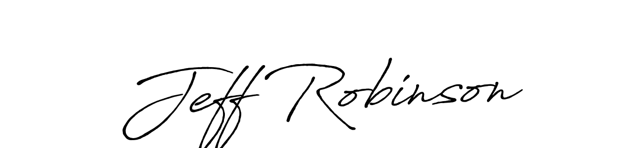 Also we have Jeff Robinson name is the best signature style. Create professional handwritten signature collection using Antro_Vectra_Bolder autograph style. Jeff Robinson signature style 7 images and pictures png
