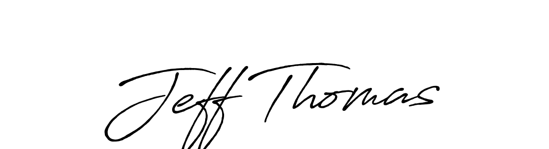 The best way (Antro_Vectra_Bolder) to make a short signature is to pick only two or three words in your name. The name Jeff Thomas include a total of six letters. For converting this name. Jeff Thomas signature style 7 images and pictures png