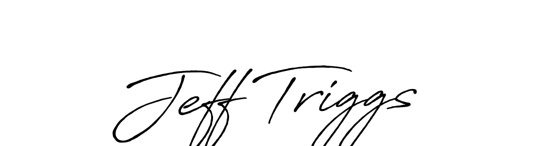 Also we have Jeff Triggs name is the best signature style. Create professional handwritten signature collection using Antro_Vectra_Bolder autograph style. Jeff Triggs signature style 7 images and pictures png