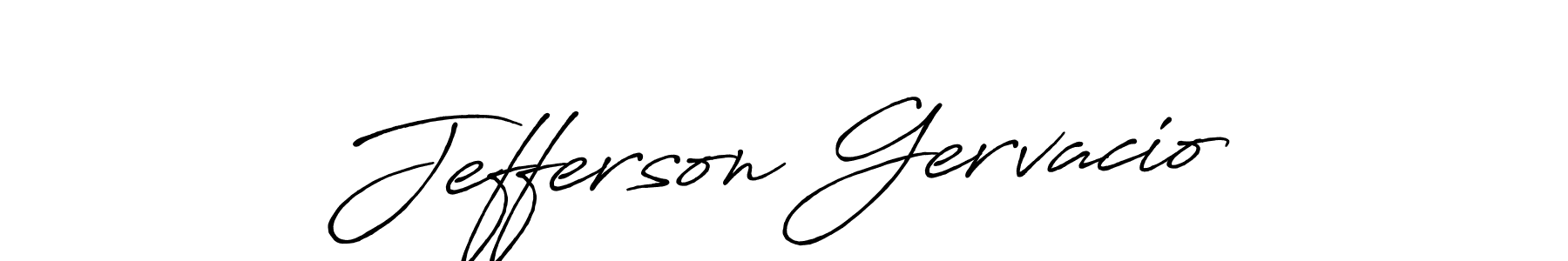 Antro_Vectra_Bolder is a professional signature style that is perfect for those who want to add a touch of class to their signature. It is also a great choice for those who want to make their signature more unique. Get Jefferson Gervacio name to fancy signature for free. Jefferson Gervacio signature style 7 images and pictures png