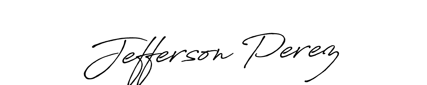 Once you've used our free online signature maker to create your best signature Antro_Vectra_Bolder style, it's time to enjoy all of the benefits that Jefferson Perez name signing documents. Jefferson Perez signature style 7 images and pictures png