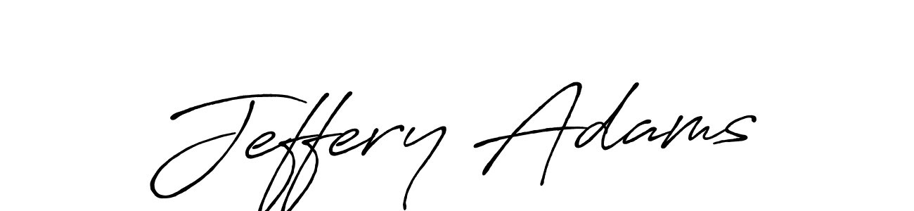 It looks lik you need a new signature style for name Jeffery Adams. Design unique handwritten (Antro_Vectra_Bolder) signature with our free signature maker in just a few clicks. Jeffery Adams signature style 7 images and pictures png