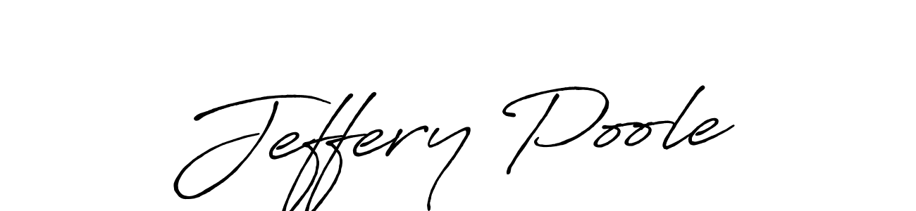 Also we have Jeffery Poole name is the best signature style. Create professional handwritten signature collection using Antro_Vectra_Bolder autograph style. Jeffery Poole signature style 7 images and pictures png