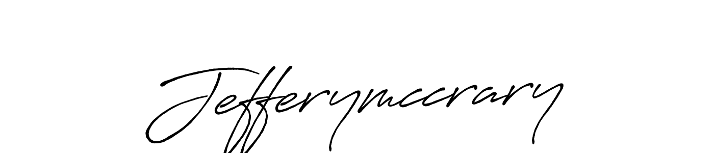 How to make Jefferymccrary signature? Antro_Vectra_Bolder is a professional autograph style. Create handwritten signature for Jefferymccrary name. Jefferymccrary signature style 7 images and pictures png