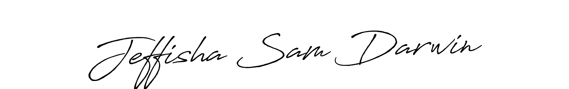 Similarly Antro_Vectra_Bolder is the best handwritten signature design. Signature creator online .You can use it as an online autograph creator for name Jeffisha Sam Darwin. Jeffisha Sam Darwin signature style 7 images and pictures png