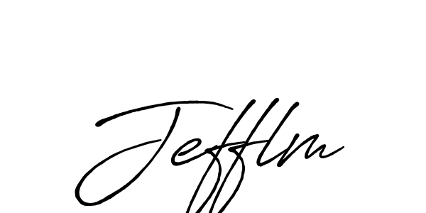 You should practise on your own different ways (Antro_Vectra_Bolder) to write your name (Jefflm) in signature. don't let someone else do it for you. Jefflm signature style 7 images and pictures png