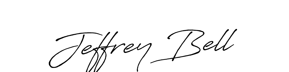 How to make Jeffrey Bell signature? Antro_Vectra_Bolder is a professional autograph style. Create handwritten signature for Jeffrey Bell name. Jeffrey Bell signature style 7 images and pictures png