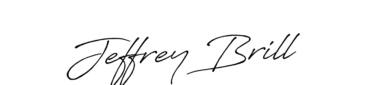 It looks lik you need a new signature style for name Jeffrey Brill. Design unique handwritten (Antro_Vectra_Bolder) signature with our free signature maker in just a few clicks. Jeffrey Brill signature style 7 images and pictures png