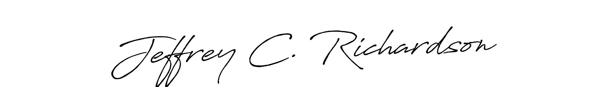 Make a short Jeffrey C. Richardson signature style. Manage your documents anywhere anytime using Antro_Vectra_Bolder. Create and add eSignatures, submit forms, share and send files easily. Jeffrey C. Richardson signature style 7 images and pictures png