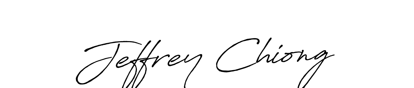 Jeffrey Chiong stylish signature style. Best Handwritten Sign (Antro_Vectra_Bolder) for my name. Handwritten Signature Collection Ideas for my name Jeffrey Chiong. Jeffrey Chiong signature style 7 images and pictures png