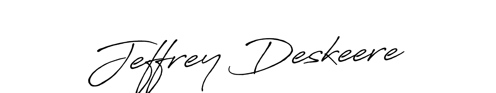 How to make Jeffrey Deskeere signature? Antro_Vectra_Bolder is a professional autograph style. Create handwritten signature for Jeffrey Deskeere name. Jeffrey Deskeere signature style 7 images and pictures png