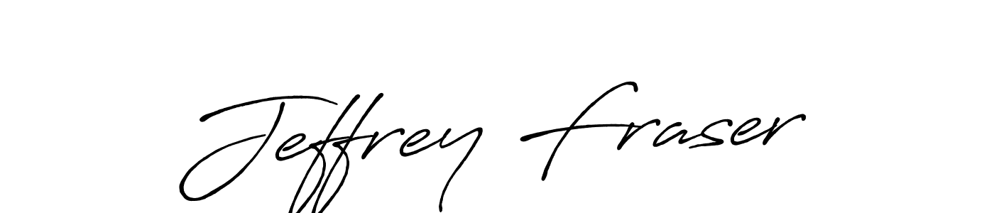 How to make Jeffrey Fraser name signature. Use Antro_Vectra_Bolder style for creating short signs online. This is the latest handwritten sign. Jeffrey Fraser signature style 7 images and pictures png