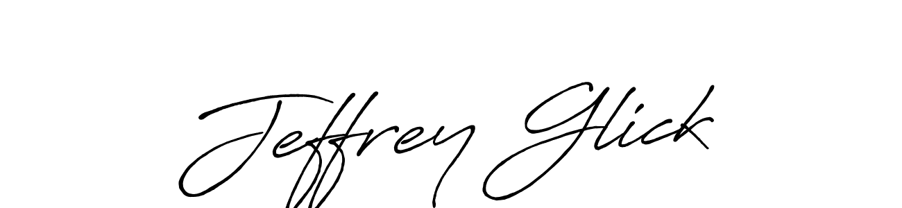 Also You can easily find your signature by using the search form. We will create Jeffrey Glick name handwritten signature images for you free of cost using Antro_Vectra_Bolder sign style. Jeffrey Glick signature style 7 images and pictures png