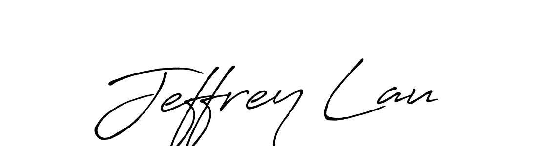 How to make Jeffrey Lau name signature. Use Antro_Vectra_Bolder style for creating short signs online. This is the latest handwritten sign. Jeffrey Lau signature style 7 images and pictures png